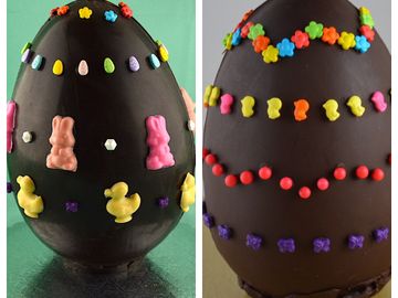 Easter, Easter Egg, Breakable Chocolate, Smash cakes, pinata, Kaboom Chocolaka,  