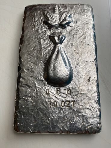 10oz silver Bar