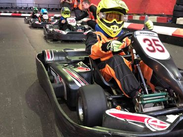 Petrol Cadet Karting birthday party @ JDR Karting