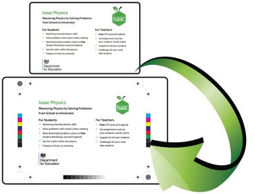 artwork prepared for print