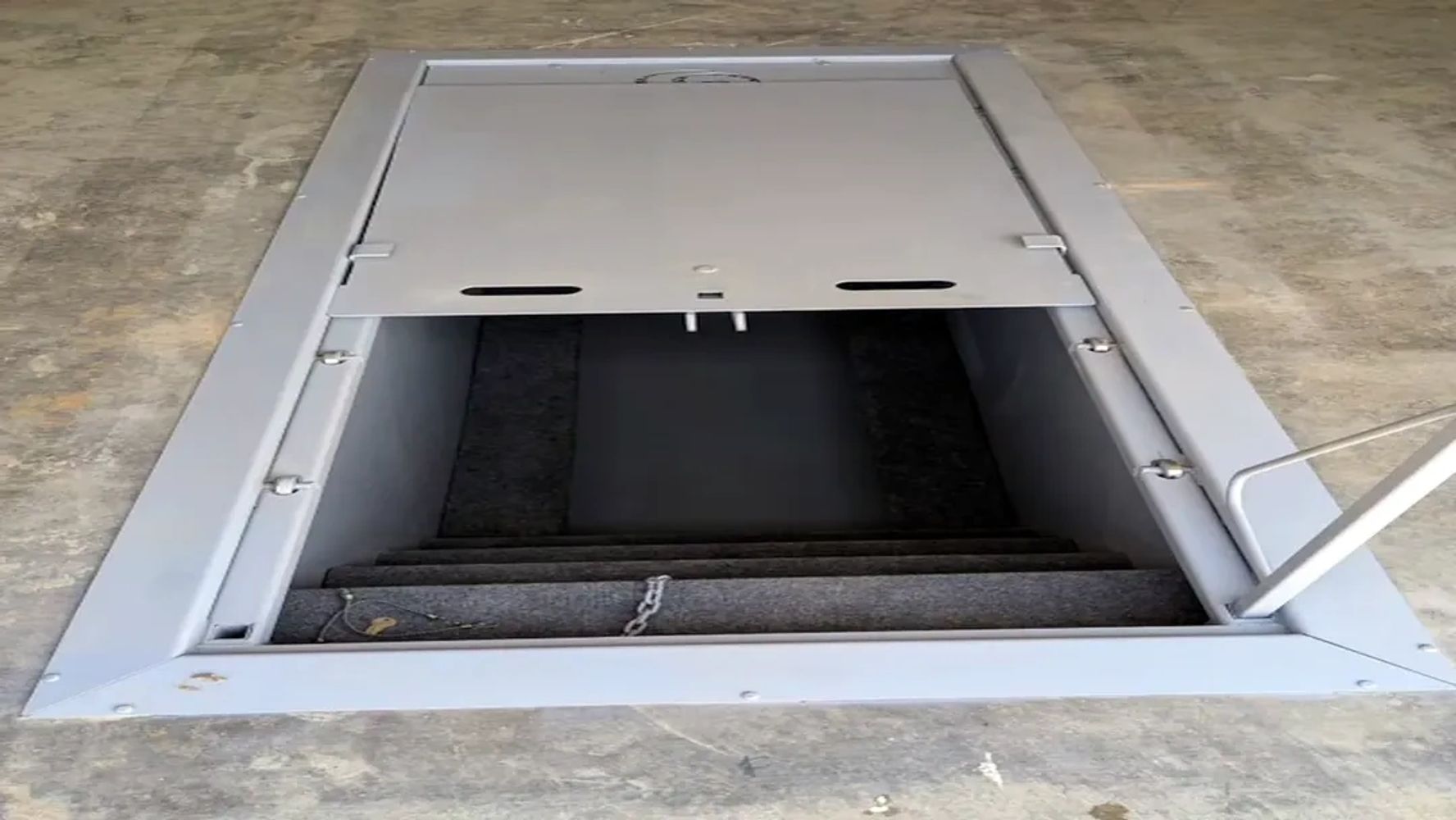 Garage installed storm shelters in Nashville, Tennessee & Kentucky