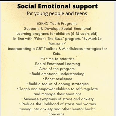 Social Emotional Support for Young People - Empowered Self Psychology and Holistic Centre