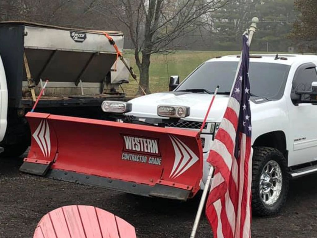 Snow plowing and ice removal