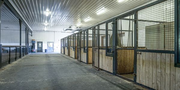 Horse boarding stables