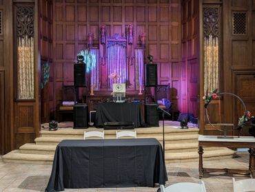 First Congregation Church LA Wedding.