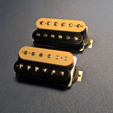 Bon Appetit Slash style A2 Humbuckers Zebra Reverse Zebra hand wound guitar pickups