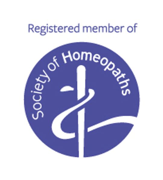 Registered member of the Society of Homeopaths
