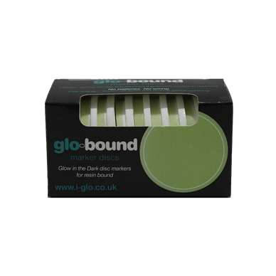 resin bound glow in the dark discs