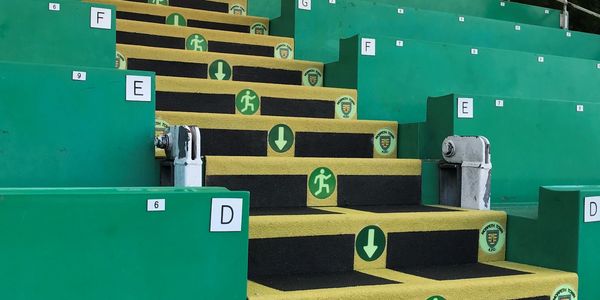 stairs in a stadium