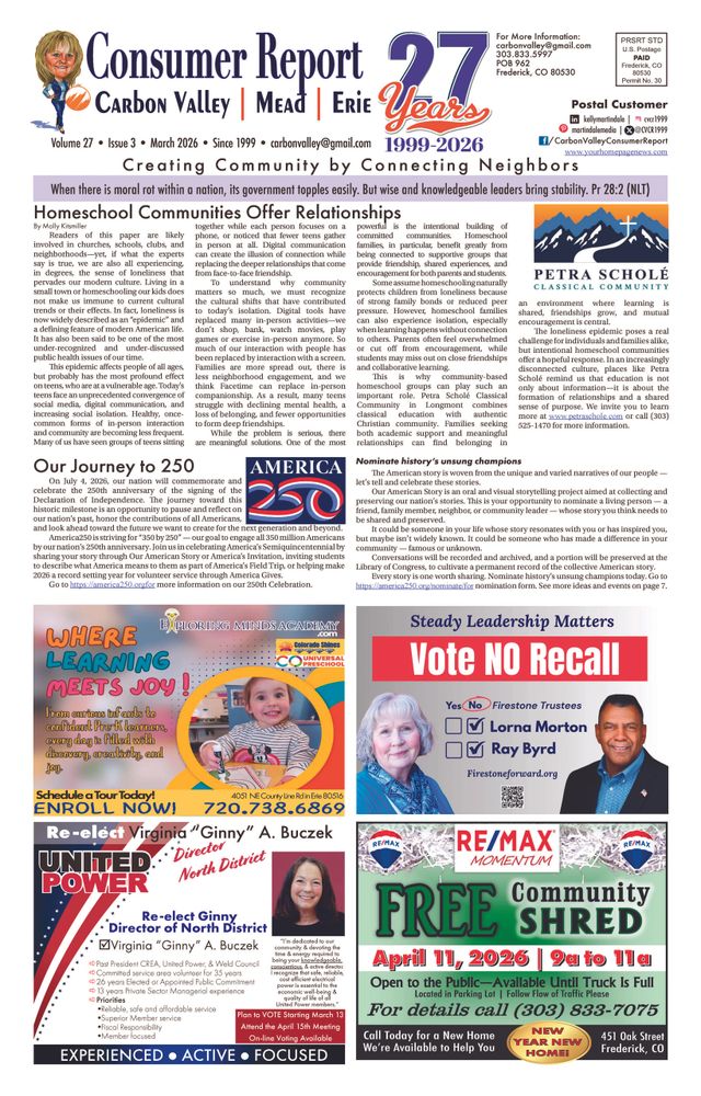 Front page March 2026