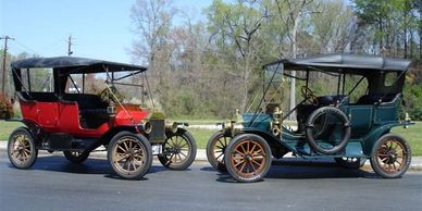 Willard Revaz's 1911 Touring and David Revaz's 1912 Touring