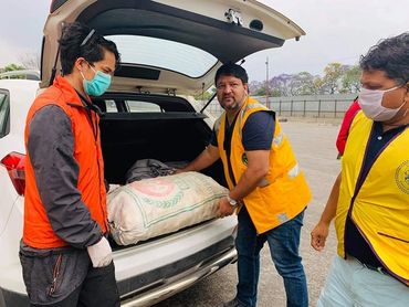 Corona Hilfe in Nepal