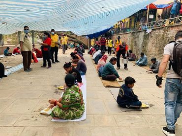 Coronahilfe in Nepal