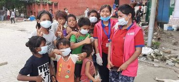 Nepal-Hilfe direkt unterstützt die Ärmsten Familien während Corona 2021