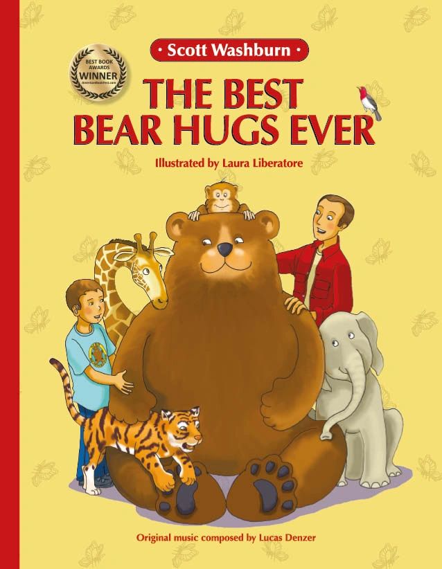 The Best Bear Hugs Ever, cambria christmas market, hug, family, top children's book,  zoo,  animal