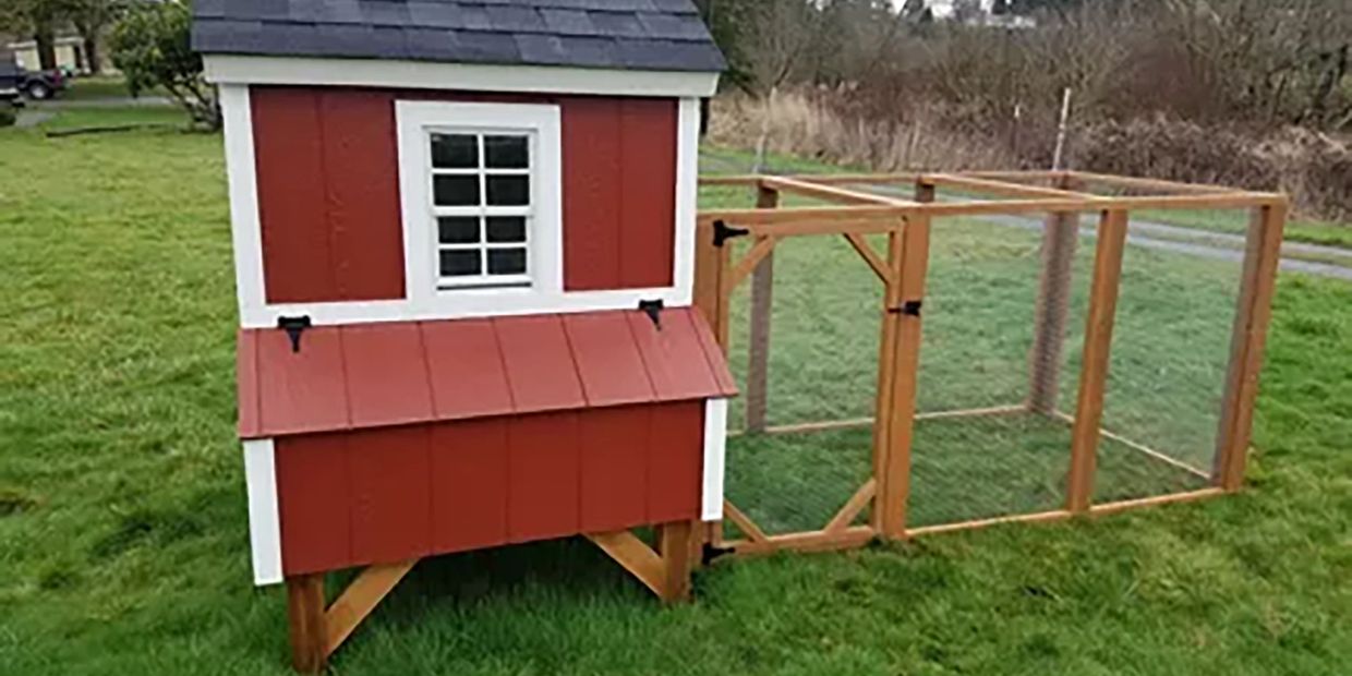 Chicken Coop with a run