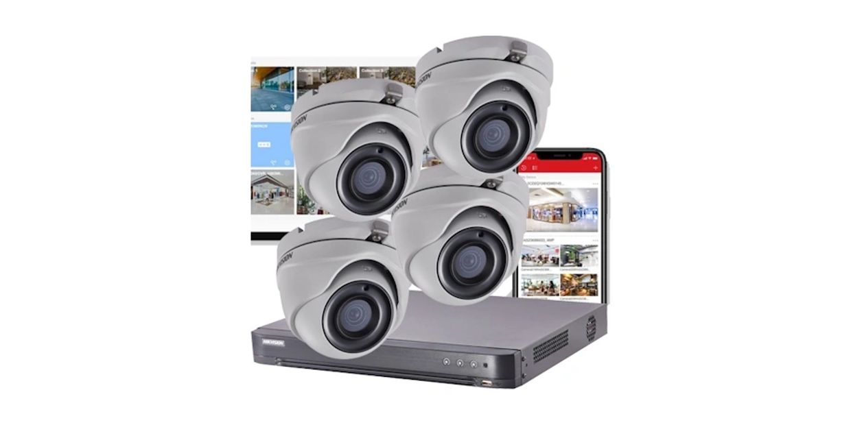 Silver 4 Camera CCTV Package