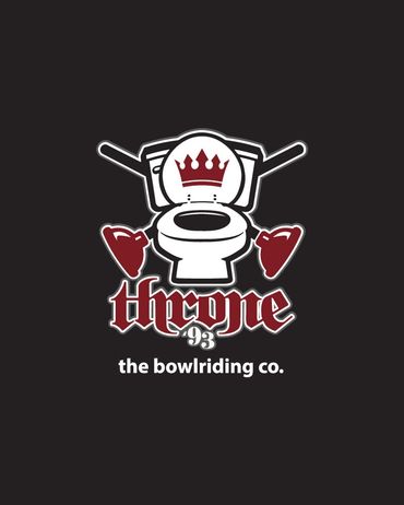 Throne Bowriding Co. logo for the original Hawaiʻi-inspired lifestyle brand