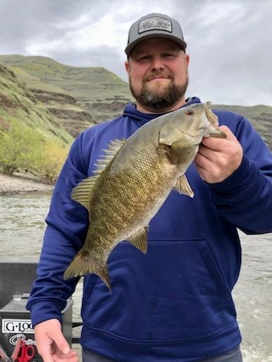 Brad is our additional captain and fishing guide at Hell Bent River Charters