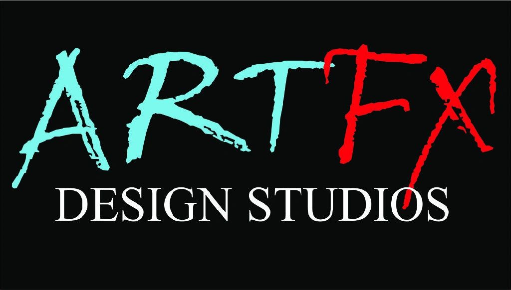 ArtFX Design Studios logo chalkboard menu boards