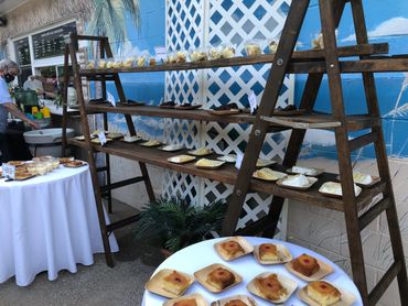 Dessert display at Karns Lions Club Annual Luau Fundraiser