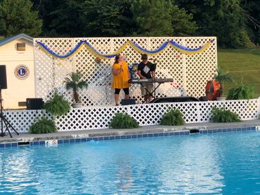 Live Music at Karns Lions Club Annual Luau fundraiser event at Karns Pool