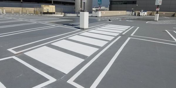 parking lot striping