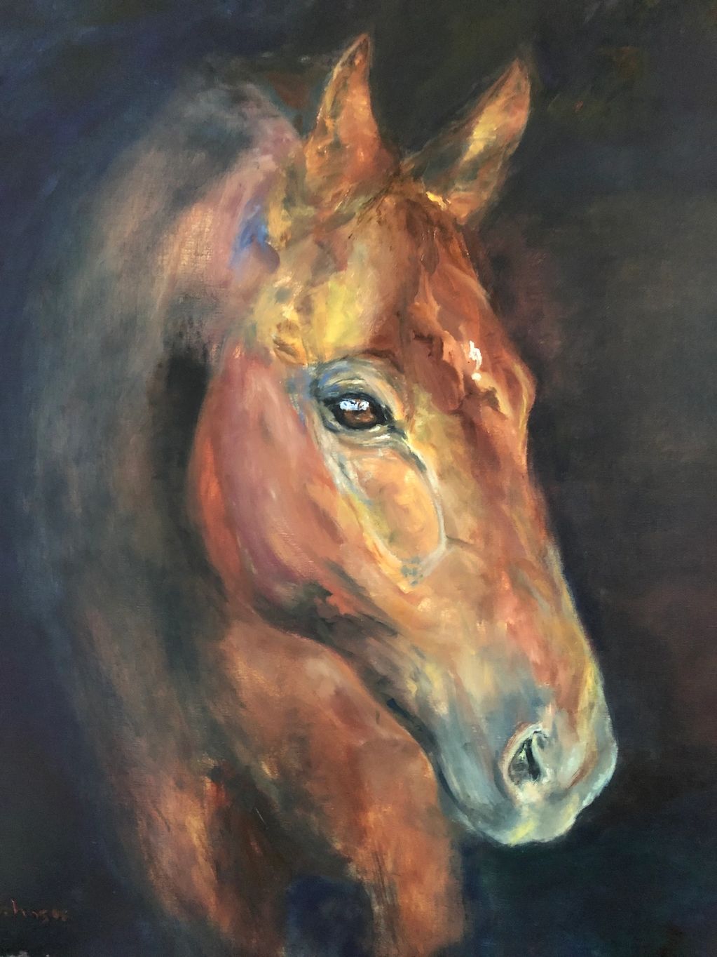 "Mint Julep"   Oil on Linen 20 x 24"
SOLD