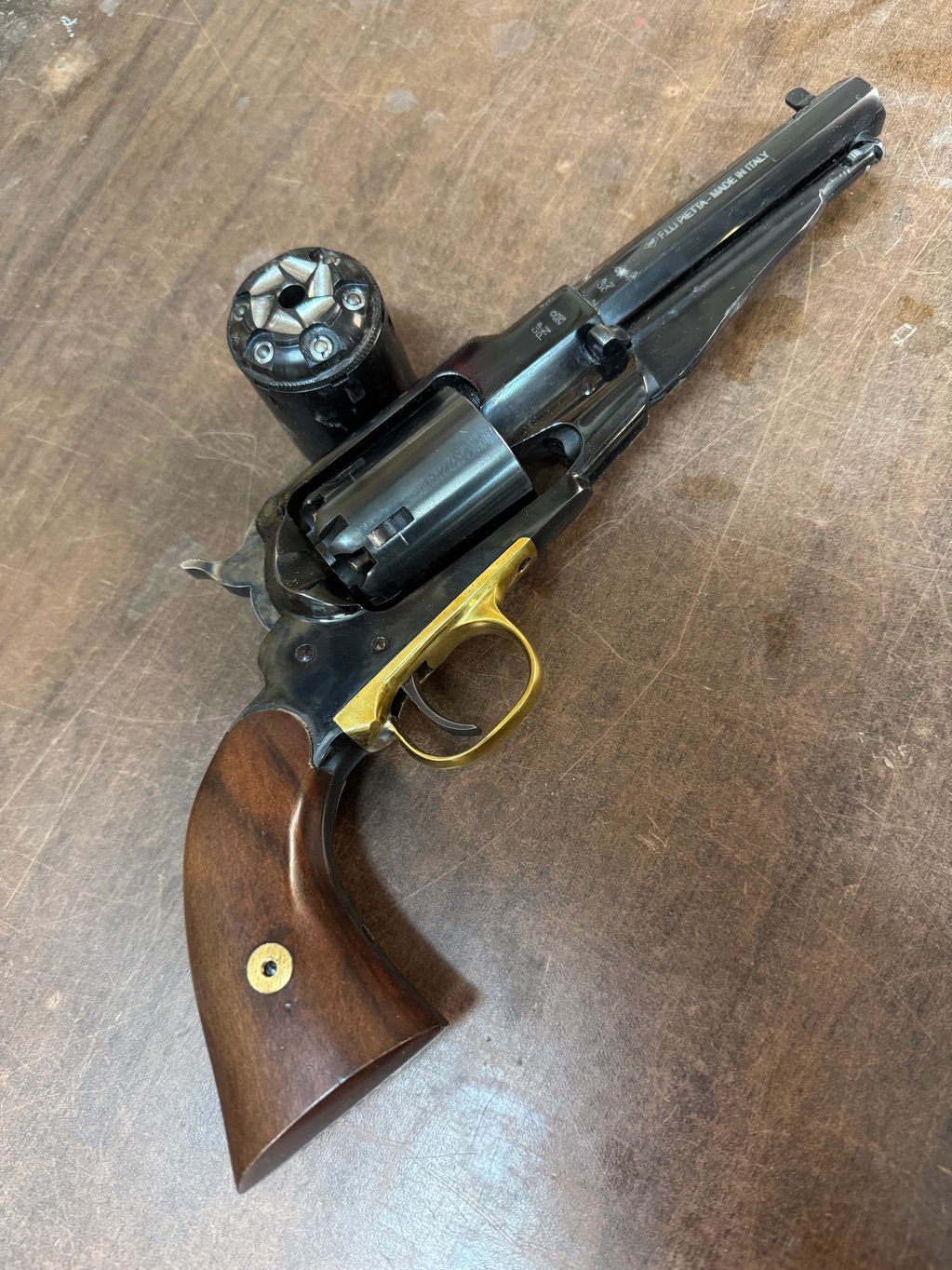 Pietta 1858 Remington w/ Howell Conversion Cylinder