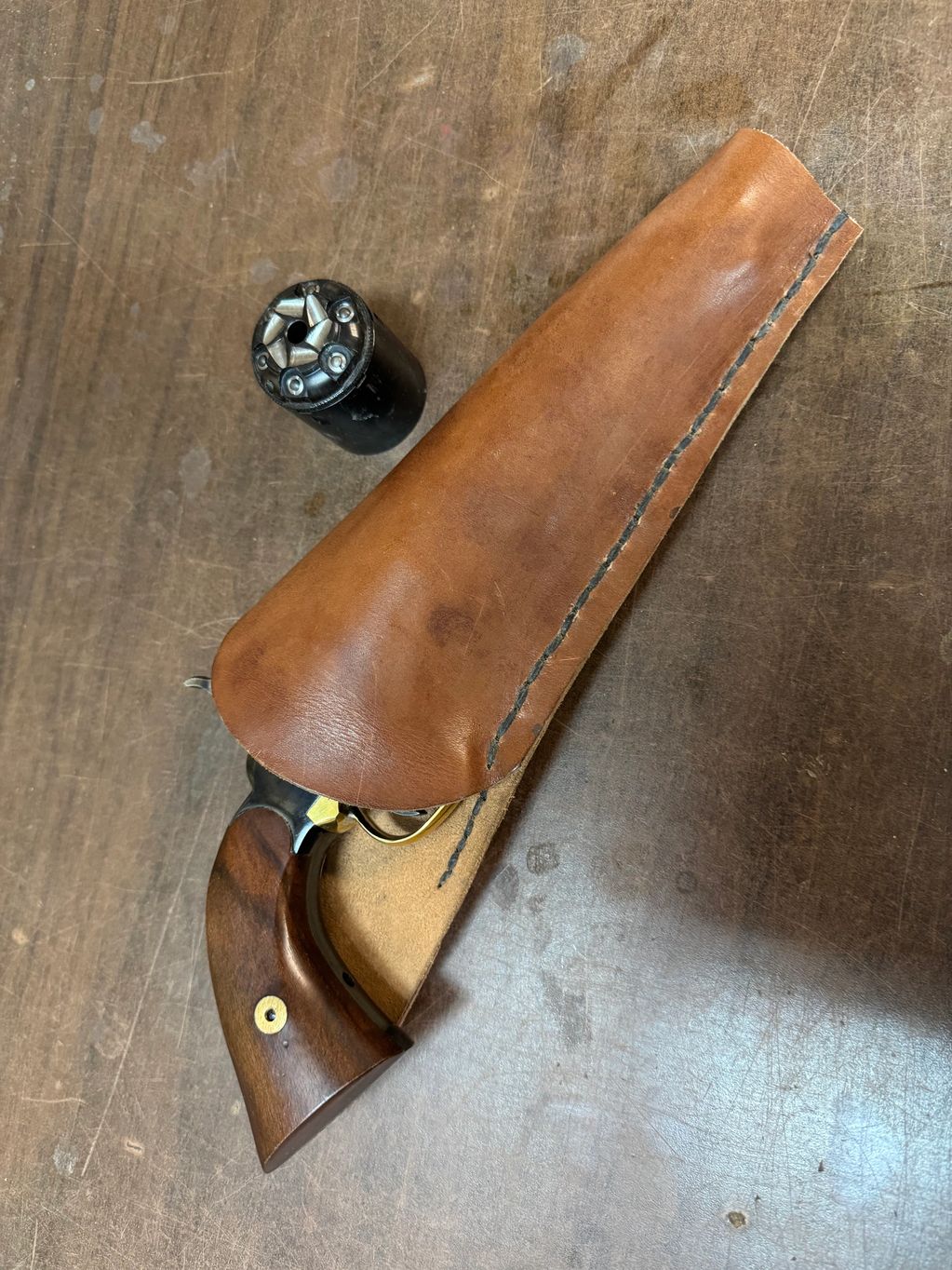 1858 Remington with cross draw holster