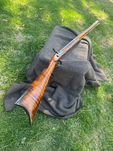 54Cal Full stock Hawken rifle