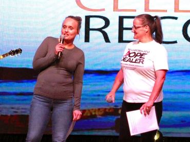 Woman celebrates sobriety and new life in Christ