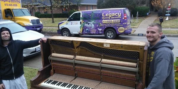 Grand Piano Moving Services with our experienced moving crew!