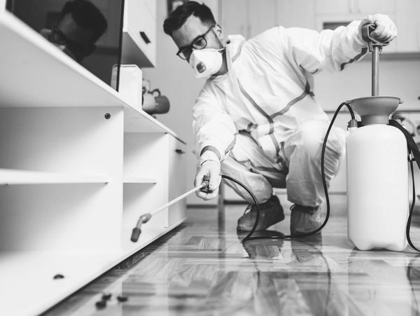 pest control in a living room