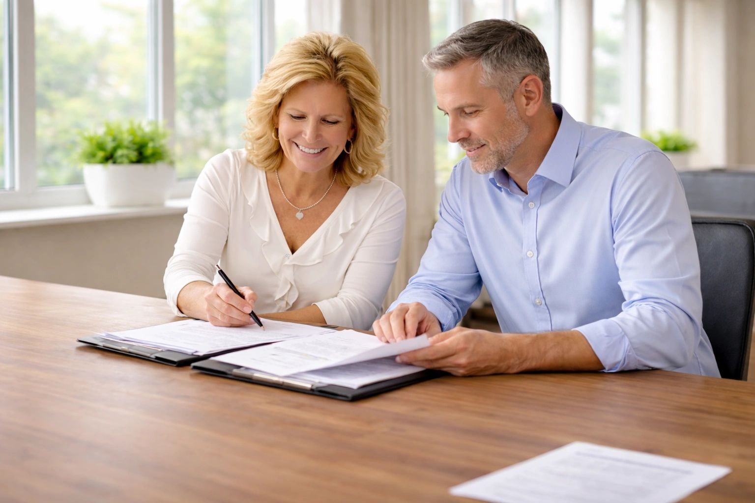 Consultation in an office