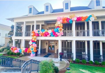 pi phi ole miss, ole miss balloons, rush balloons, rush tok