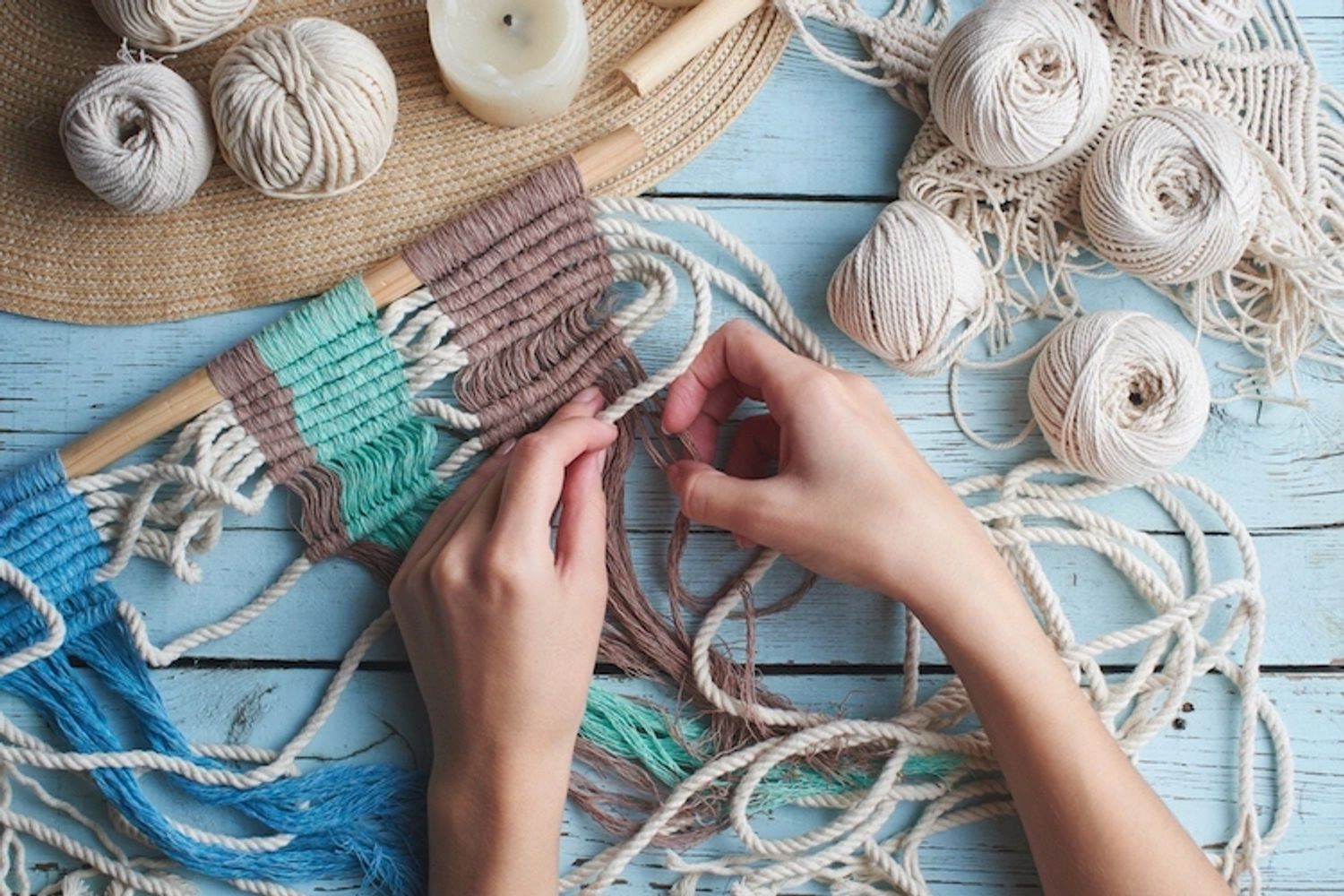 Macrame design, Macrame Hanging, Macrame