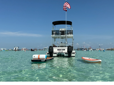 Floating Dock and Paddleboard @ Crab Island Destin