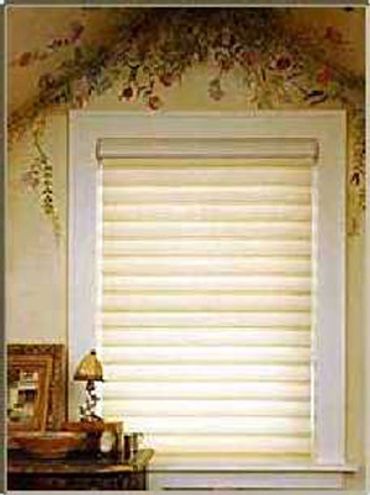 Cream colored shades