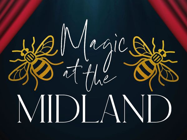 The logo for Magic at the Midland, Manchester's premier magic show