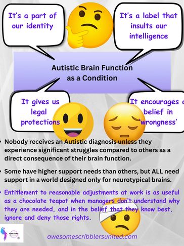 All autistic people needs support