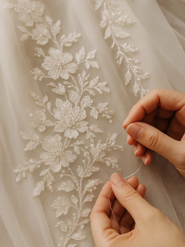 Wedding gown restoration
Bridal tailoring and design
Couture gown alterations