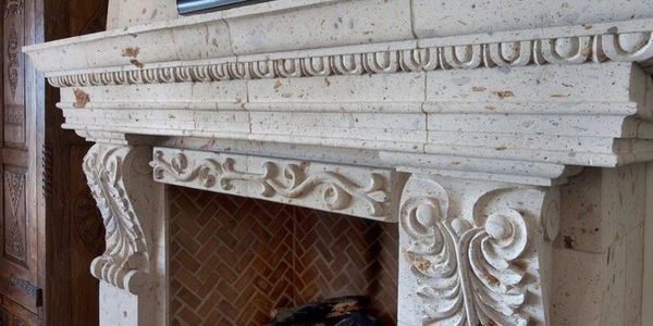 Canterra Stone Fireplace