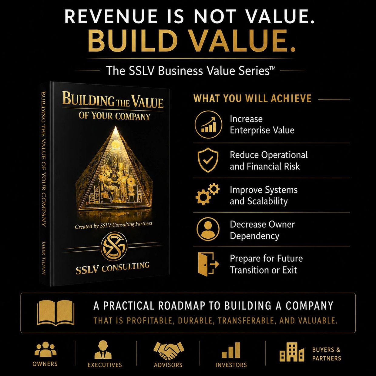 A guide to building company value with practical business strategies.