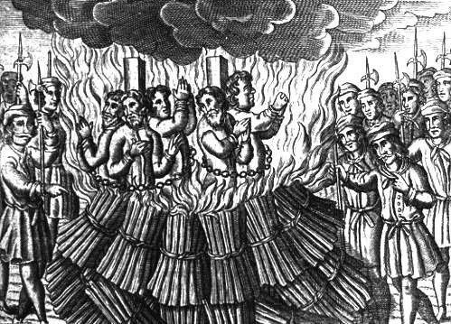 Medical Heresy Heretics Burned At Stake
