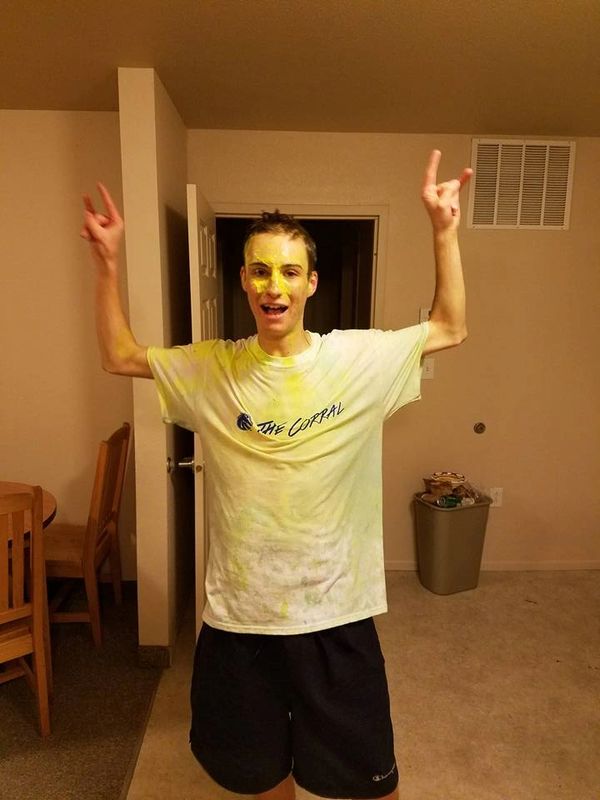 Kyle at 18. Malnourished. Acne. Chronic Pain. Poor Posture. Lifeless eyes.