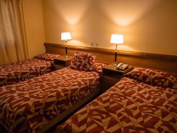 camas twin para 3 personas en el valle grande hotel de montaña