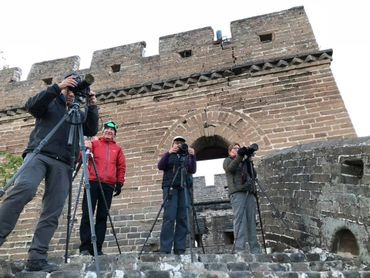 Sunset photography at The Great Wall