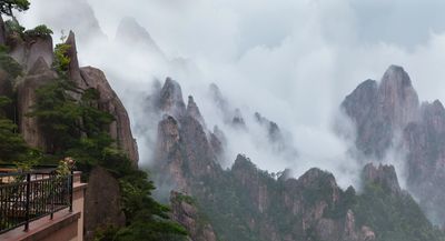 Yellow Mountain Photography Tour - right after a downpour