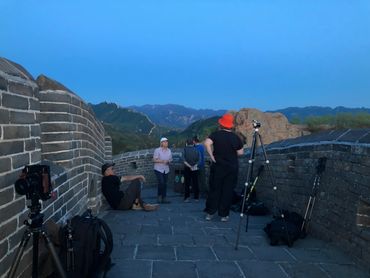 Sunset shoot followed by Milky Way shoot at the wild section of the Great Wall. Secluded, wild and